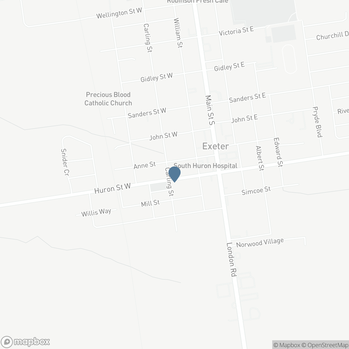 86 HURON STREET W, Exeter, Ontario N0M 1S2